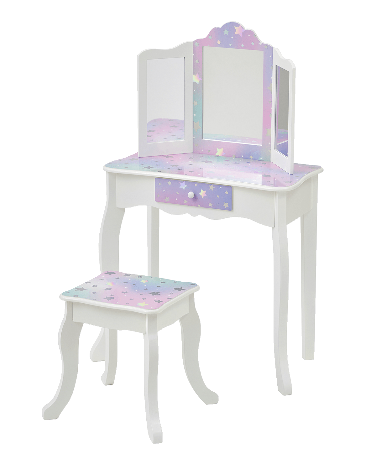 Teamson Kids Girl's Little Princess Gisele Starry Sky Print Vanity