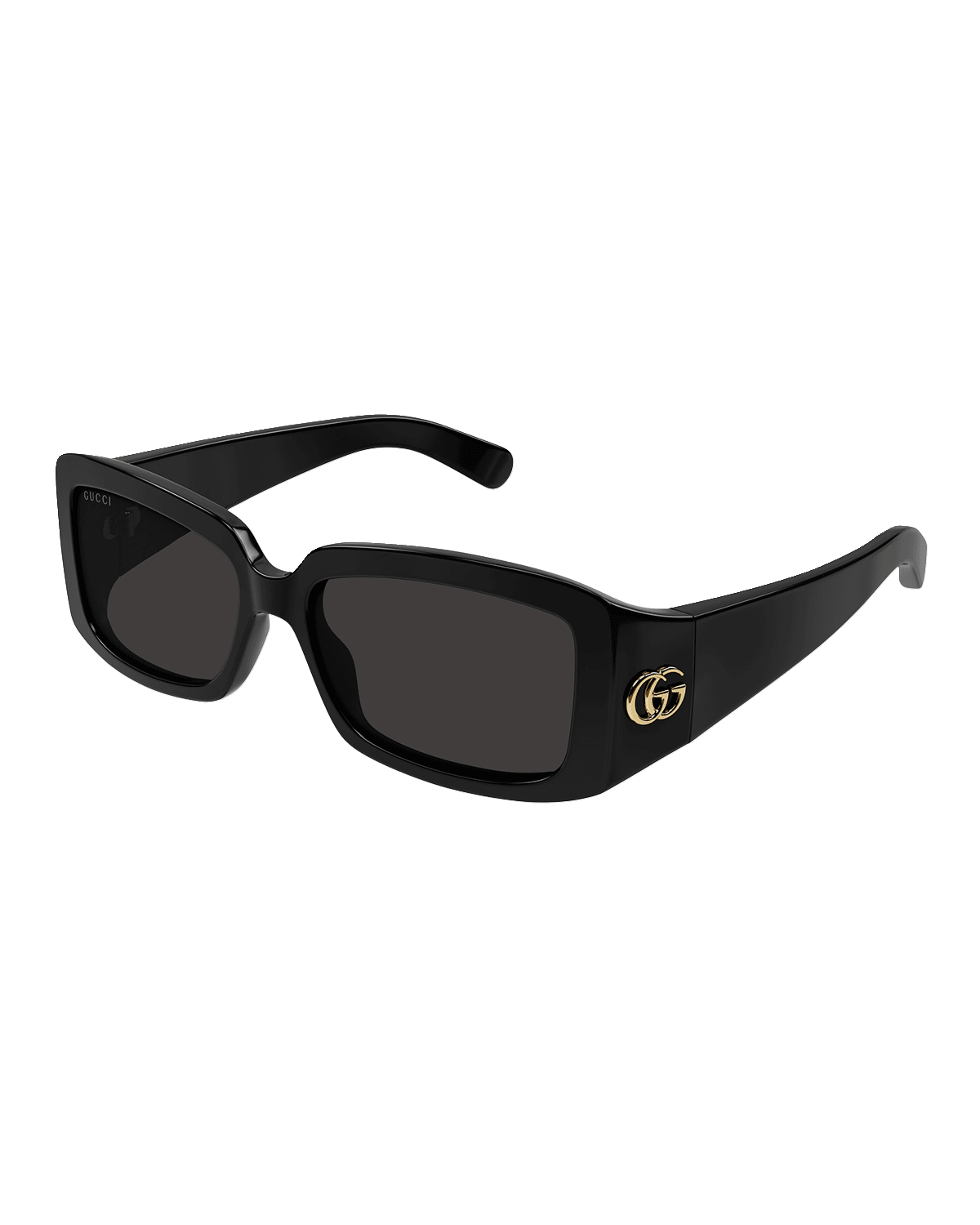 Gucci GG Plastic Rectangle Sunglasses