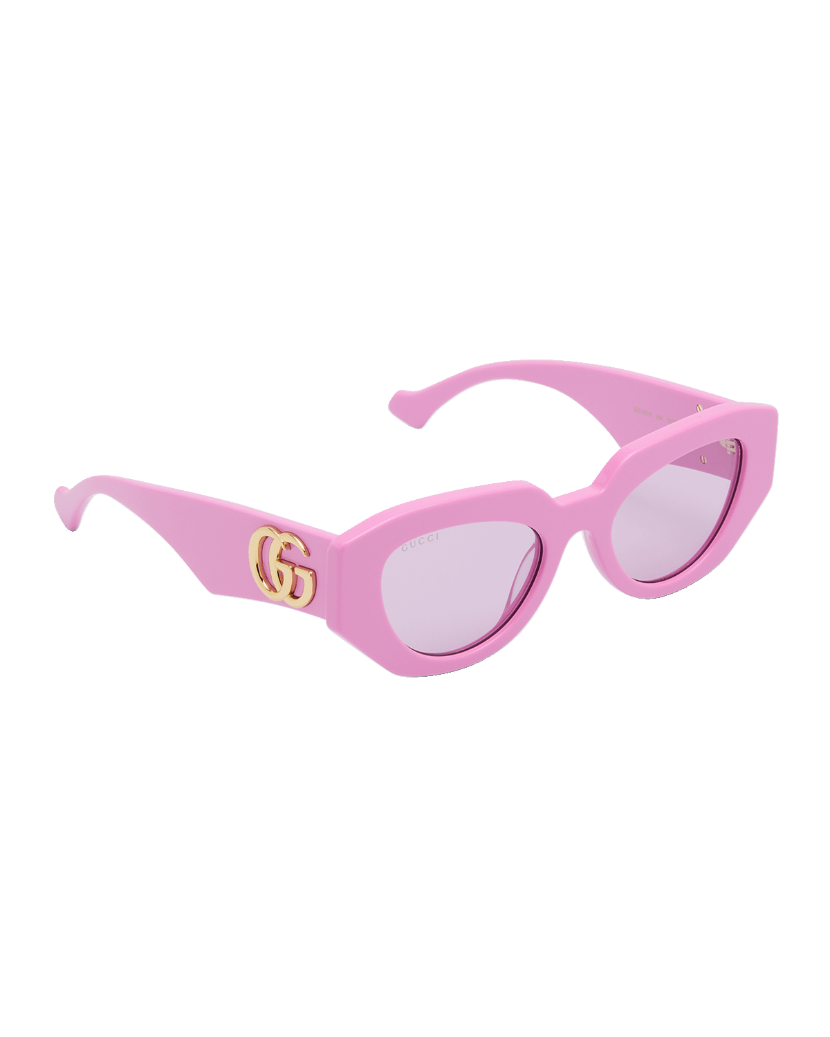 Gucci Geometric Acetate Butterfly Sunglasses