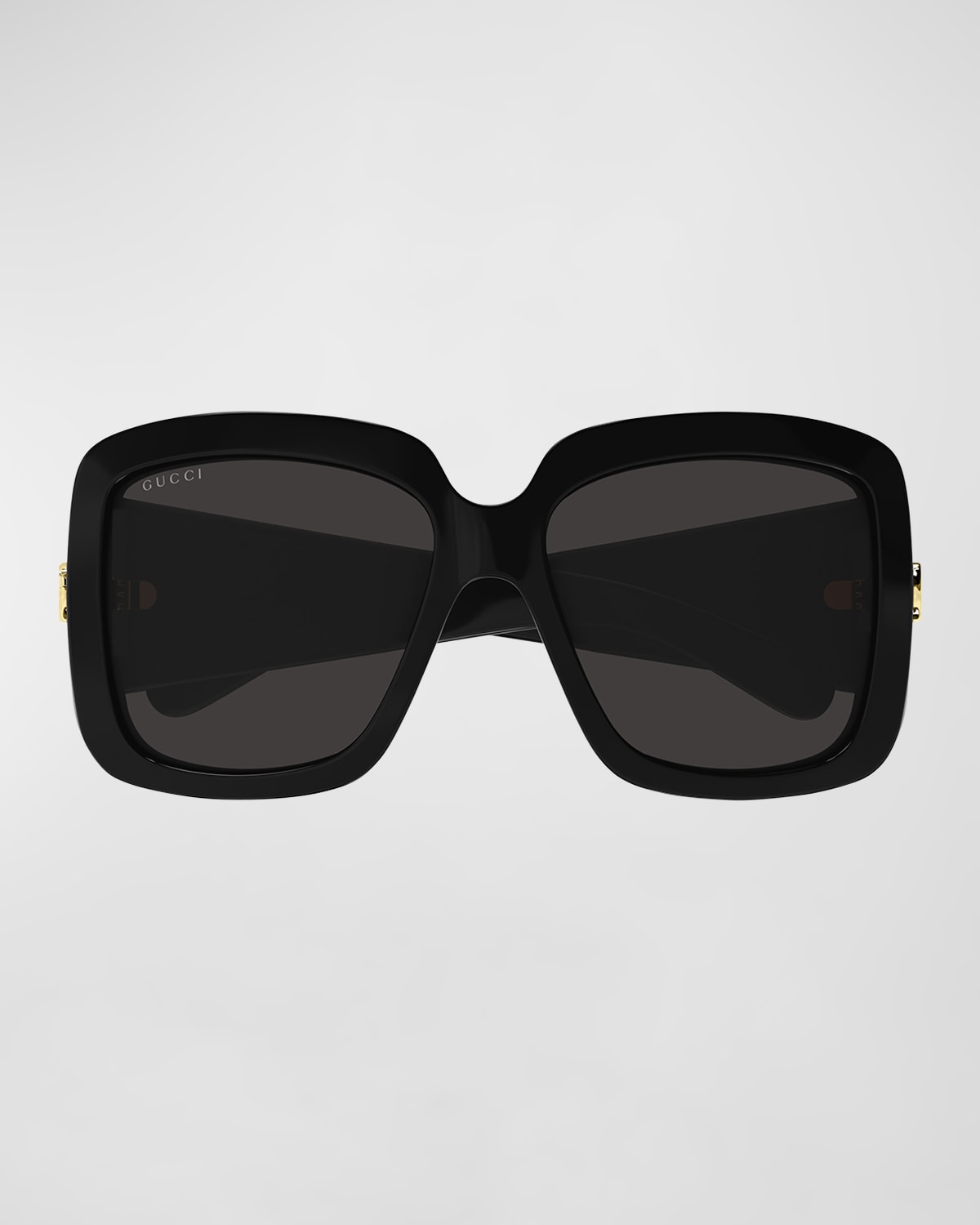 Gucci GG Plastic Rectangle Sunglasses