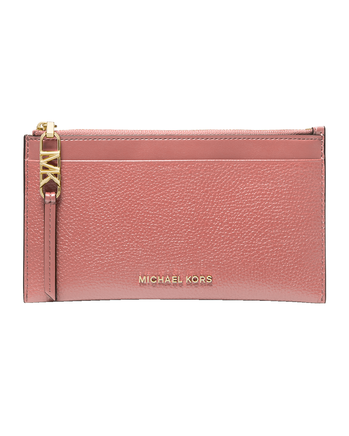 MICHAEL Michael Kors Large Zip Leather Card Holder
