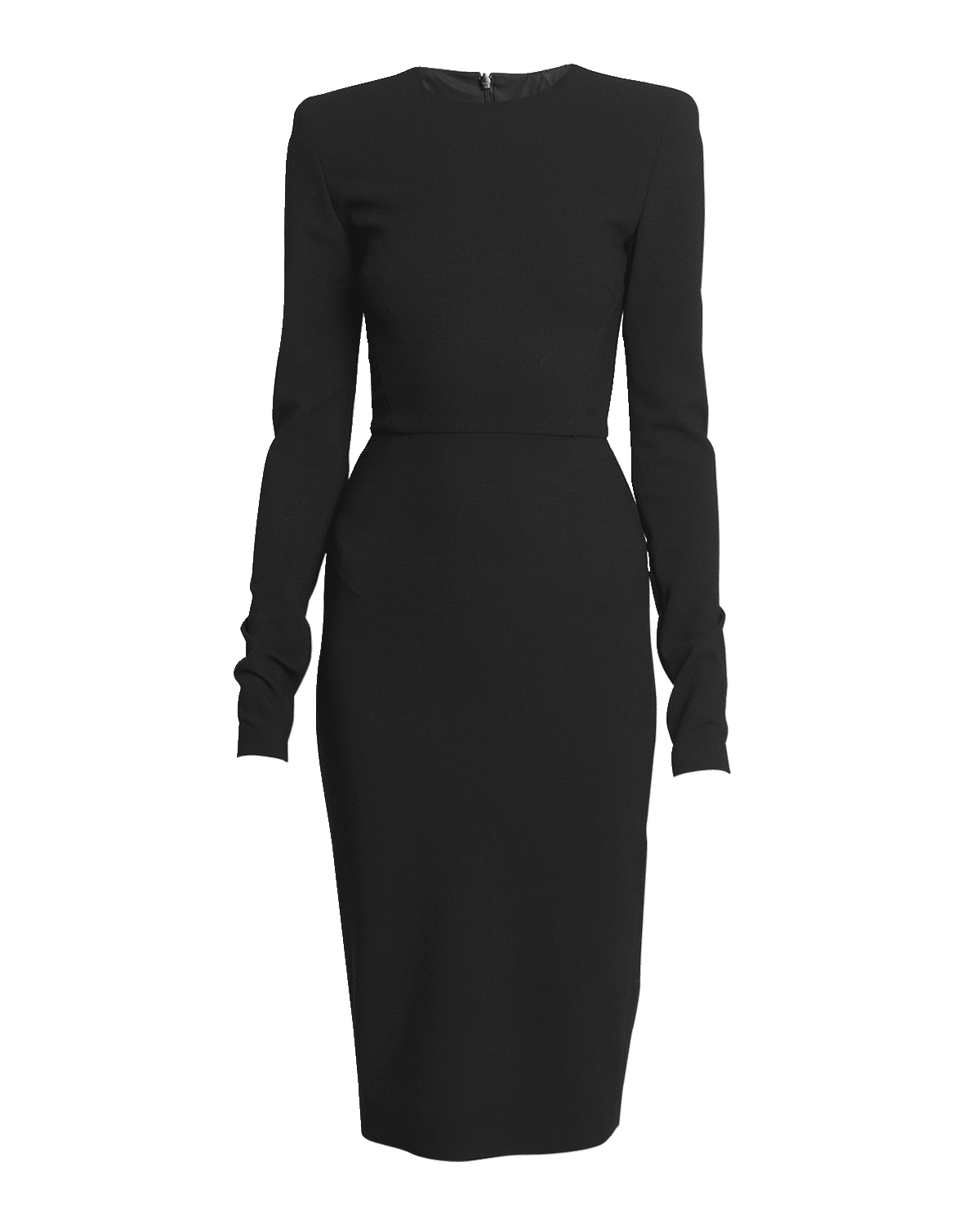 Sergio Hudson Biker Off-Shoulder Cocktail Dress with Zipper Detail ...