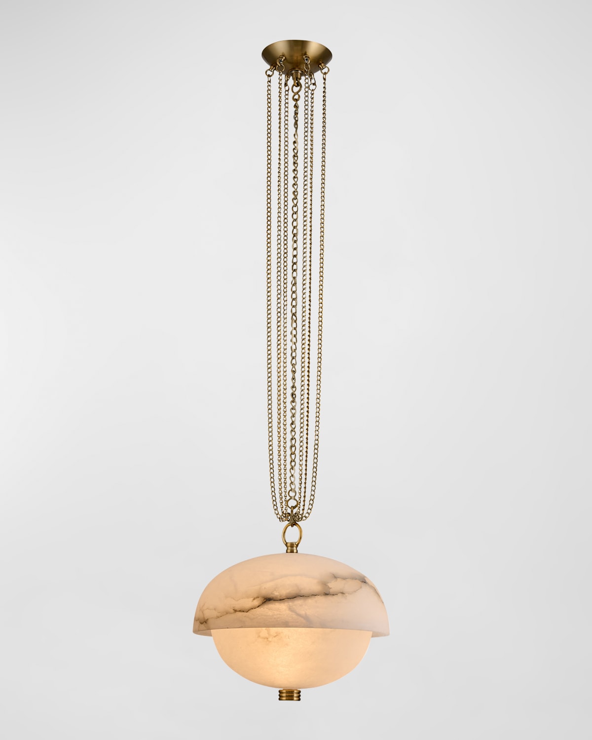 Allegri Crystal by Kalco Lighting Volterra LED Pendant Light, 17"