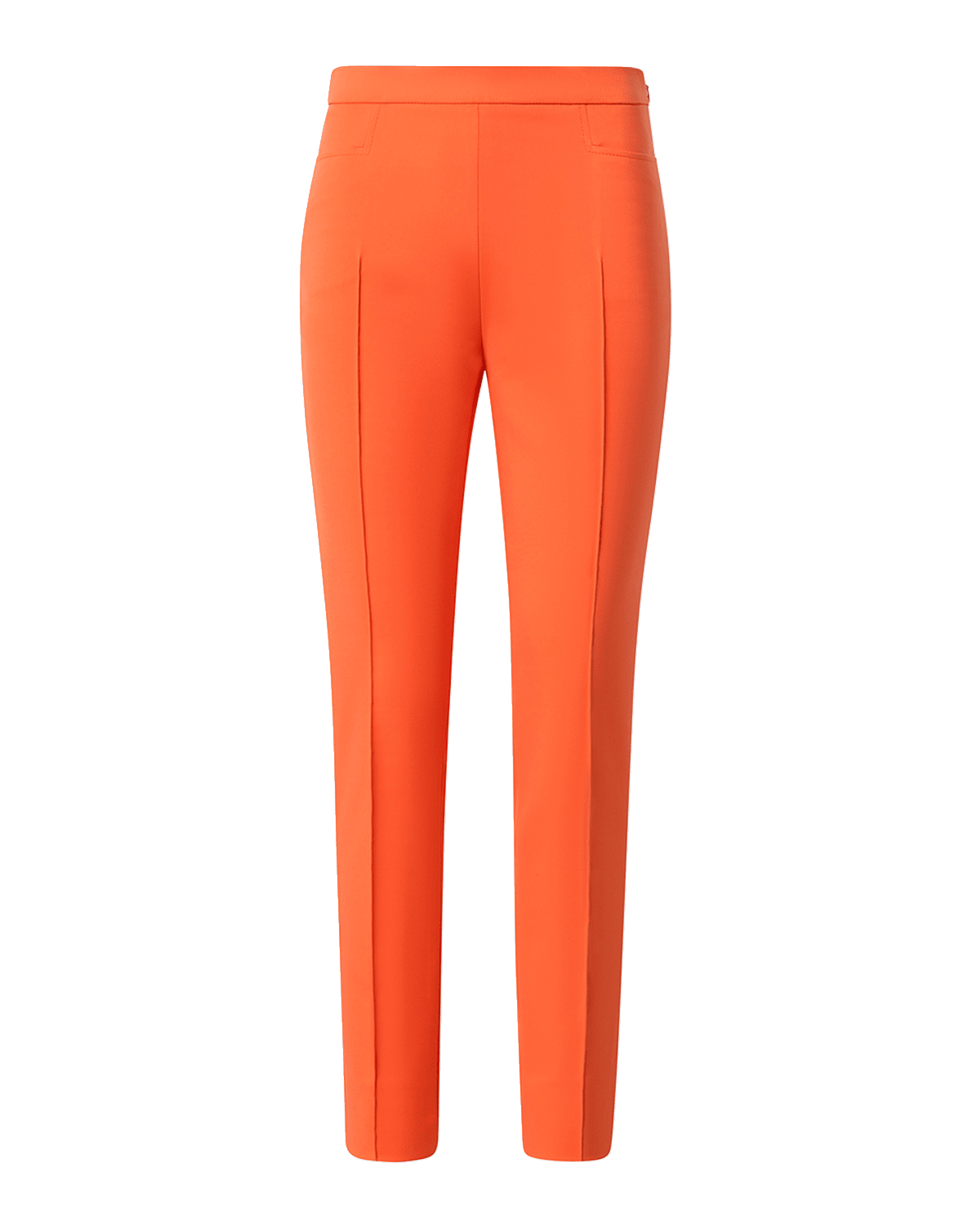 Akris punto Franca Mid-Rise Slim-Leg Ankle Cotton Techno Stretch Pants