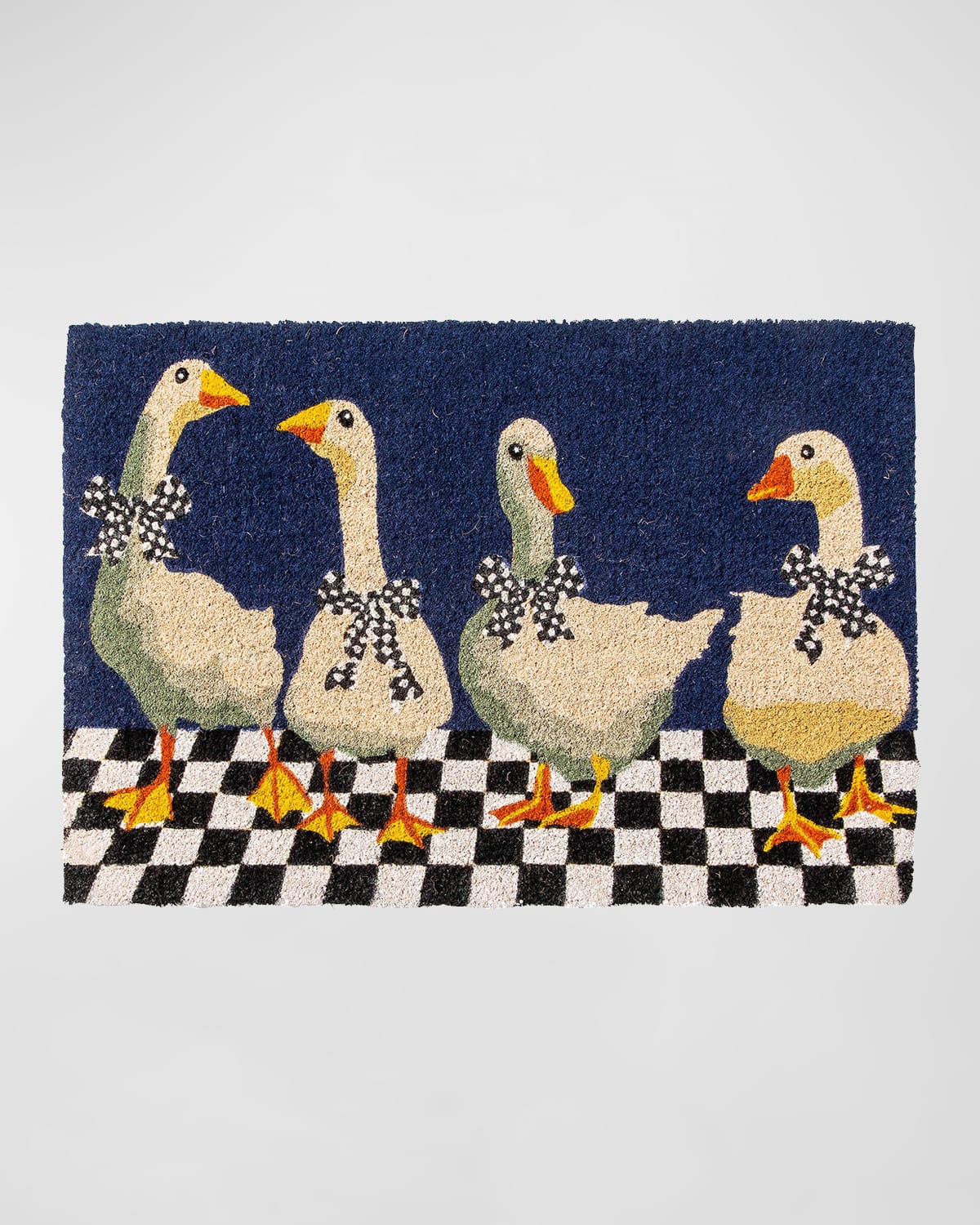 MacKenzie-Childs Gaggle of Geese Entrance Mat