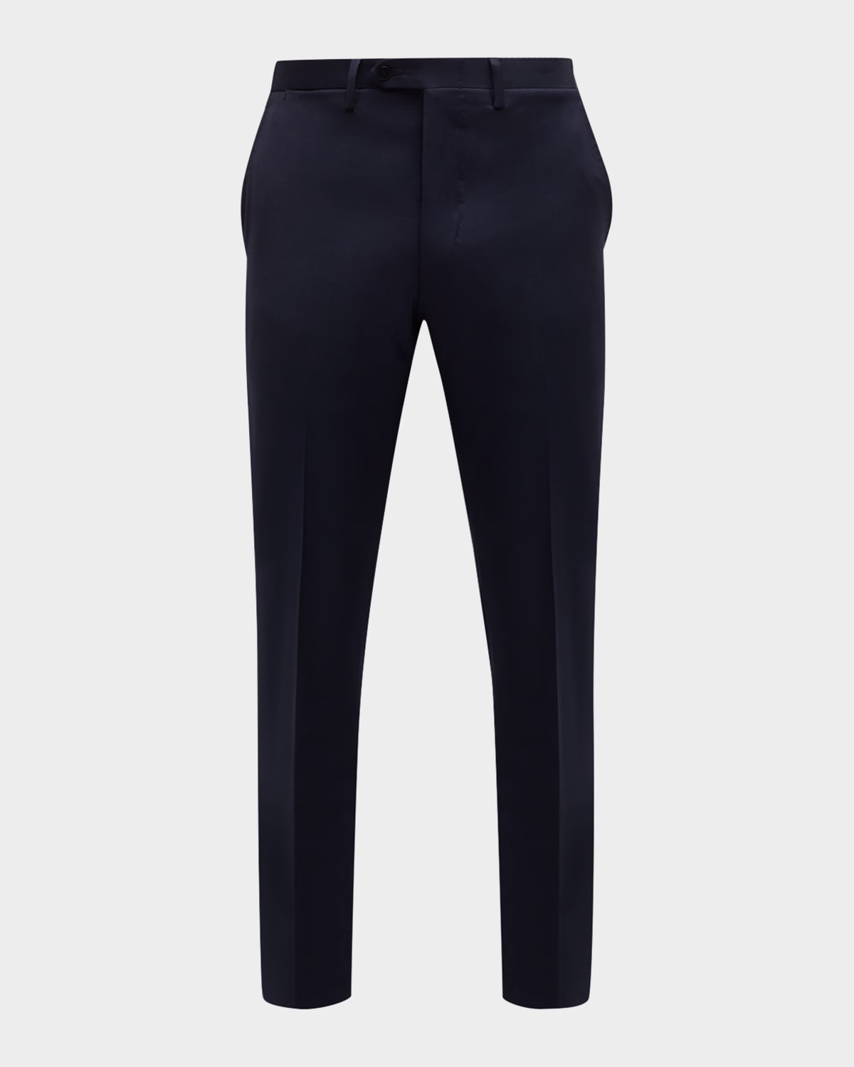 Kiton Men's Solid Twill Trousers