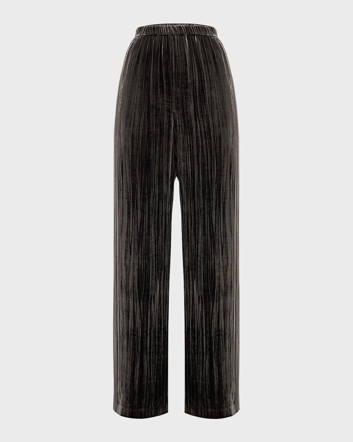 Enza Costa Silk Textured Velvet Pants
