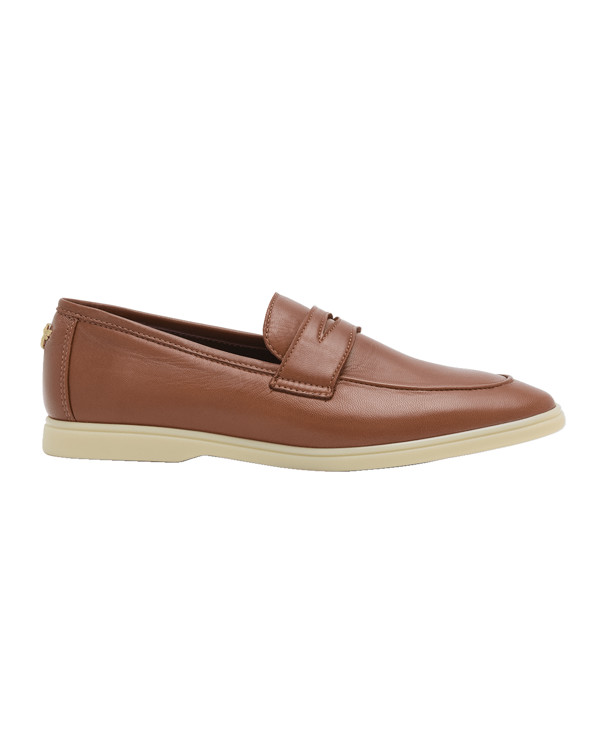 Bougeotte Leather Casual Penny Loafers