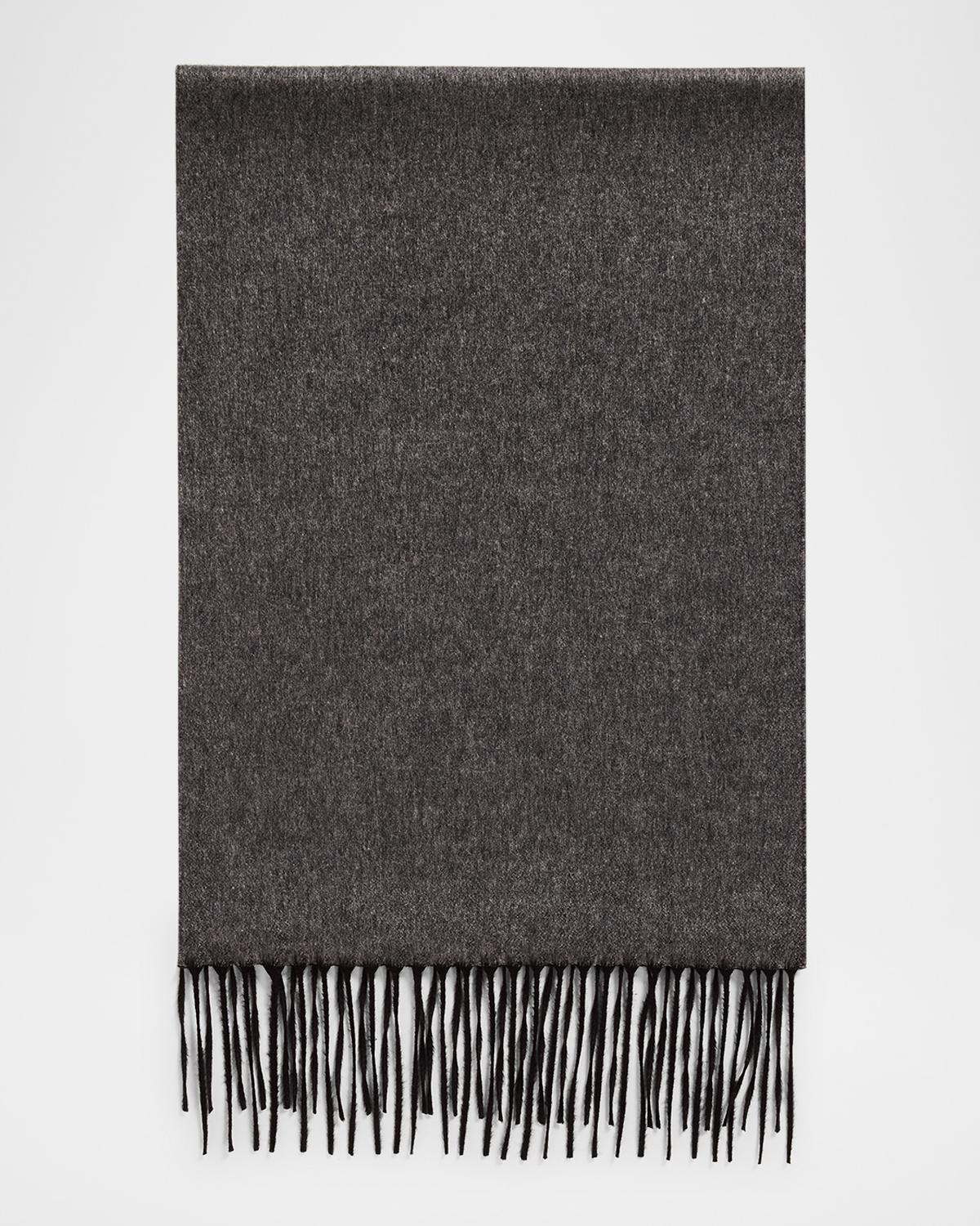 PIACENZA 1733 Men's Two-Tone Cashmere-Silk Scarf