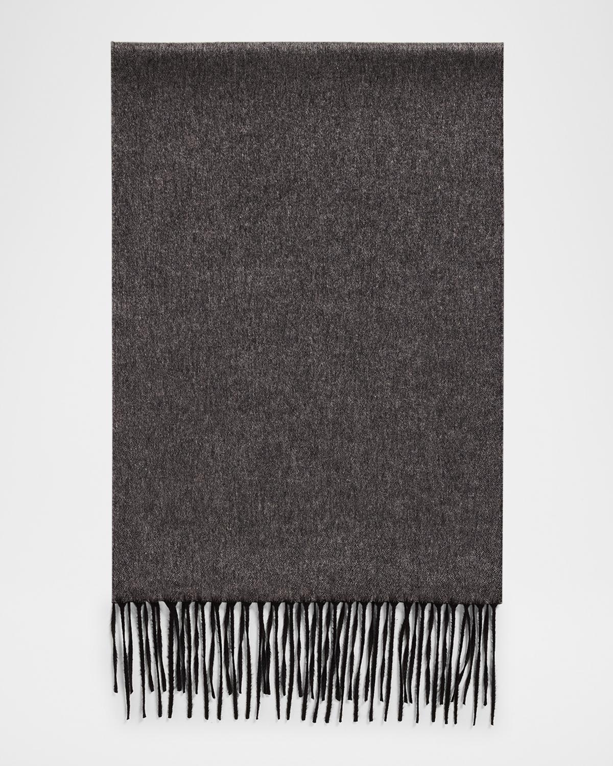 PIACENZA 1733 Men's Two-Tone Cashmere-Silk Scarf