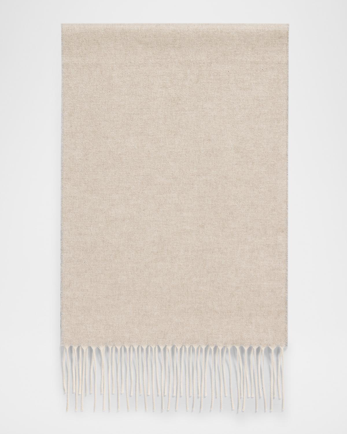 PIACENZA 1733 Men's Two-Tone Cashmere-Silk Scarf