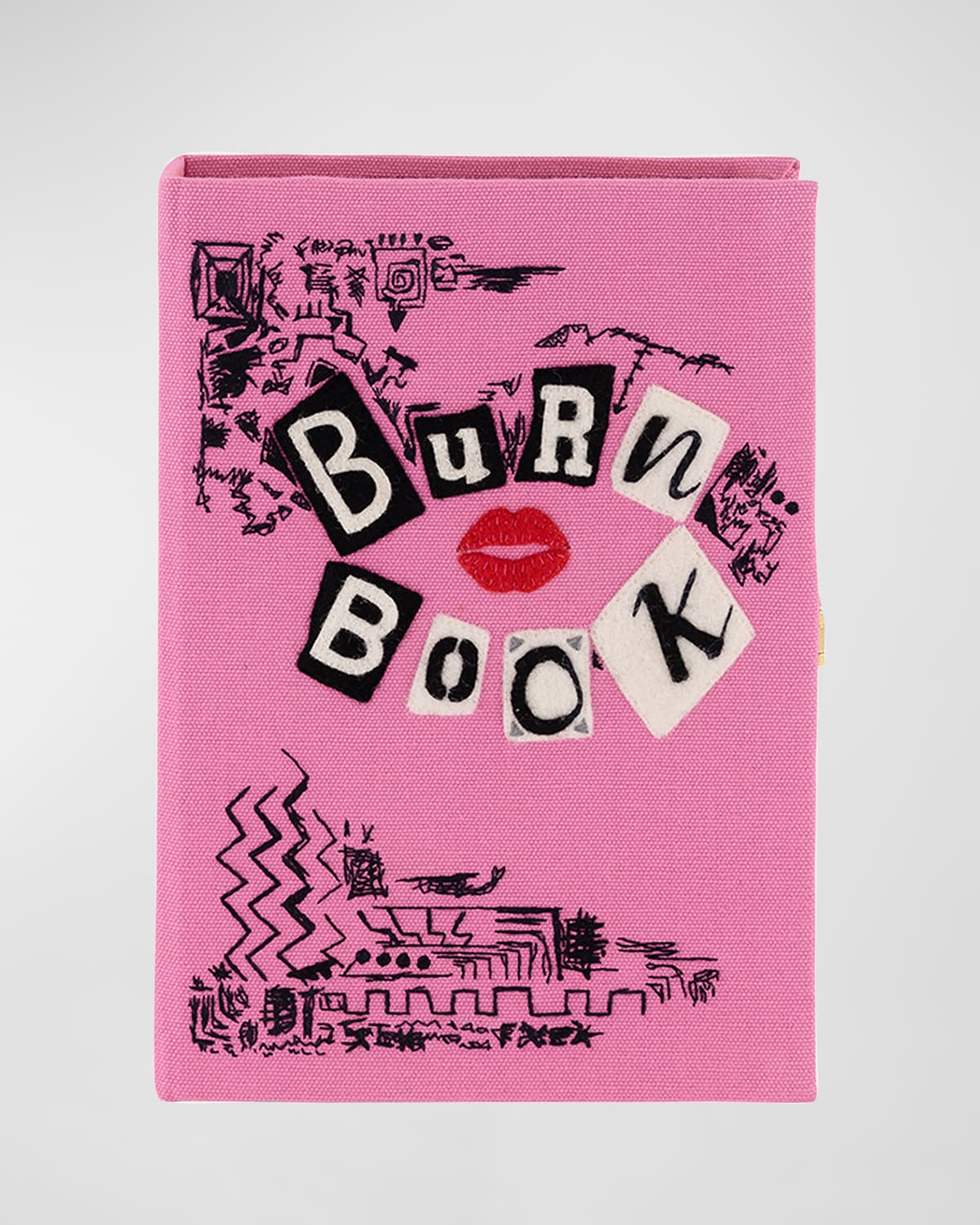 Olympia Le-Tan Mean Girls The Burn Book Clutch Bag
