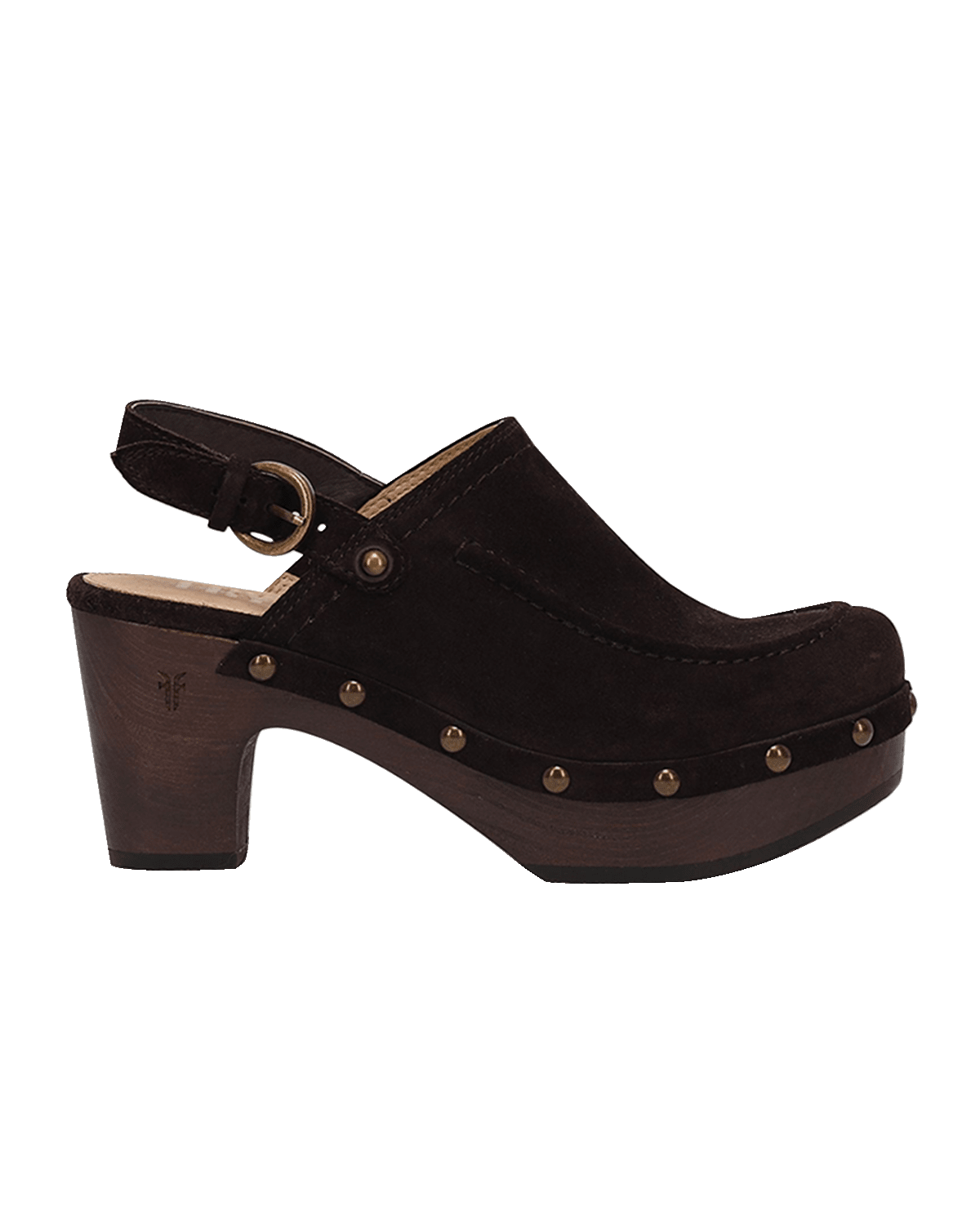 Frye Jessica Suede Slingback Clogs