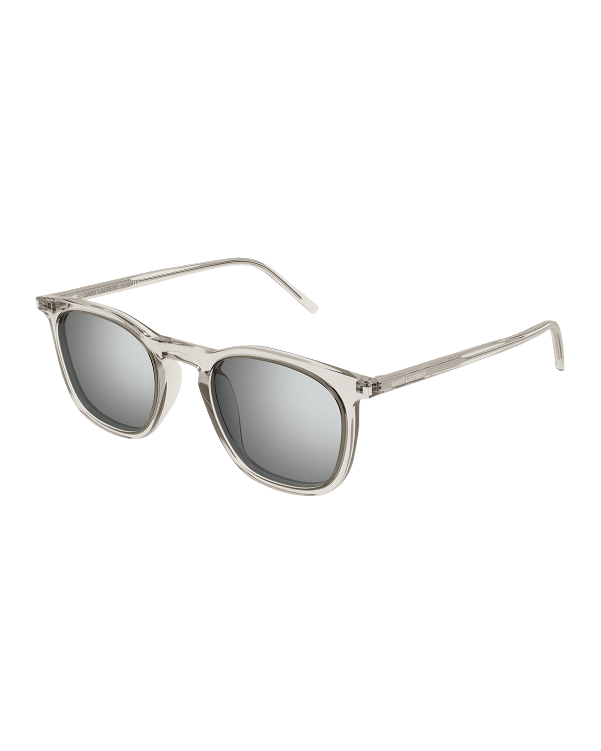 Saint Laurent Men's SL 623 Acetate Square Sunglasses