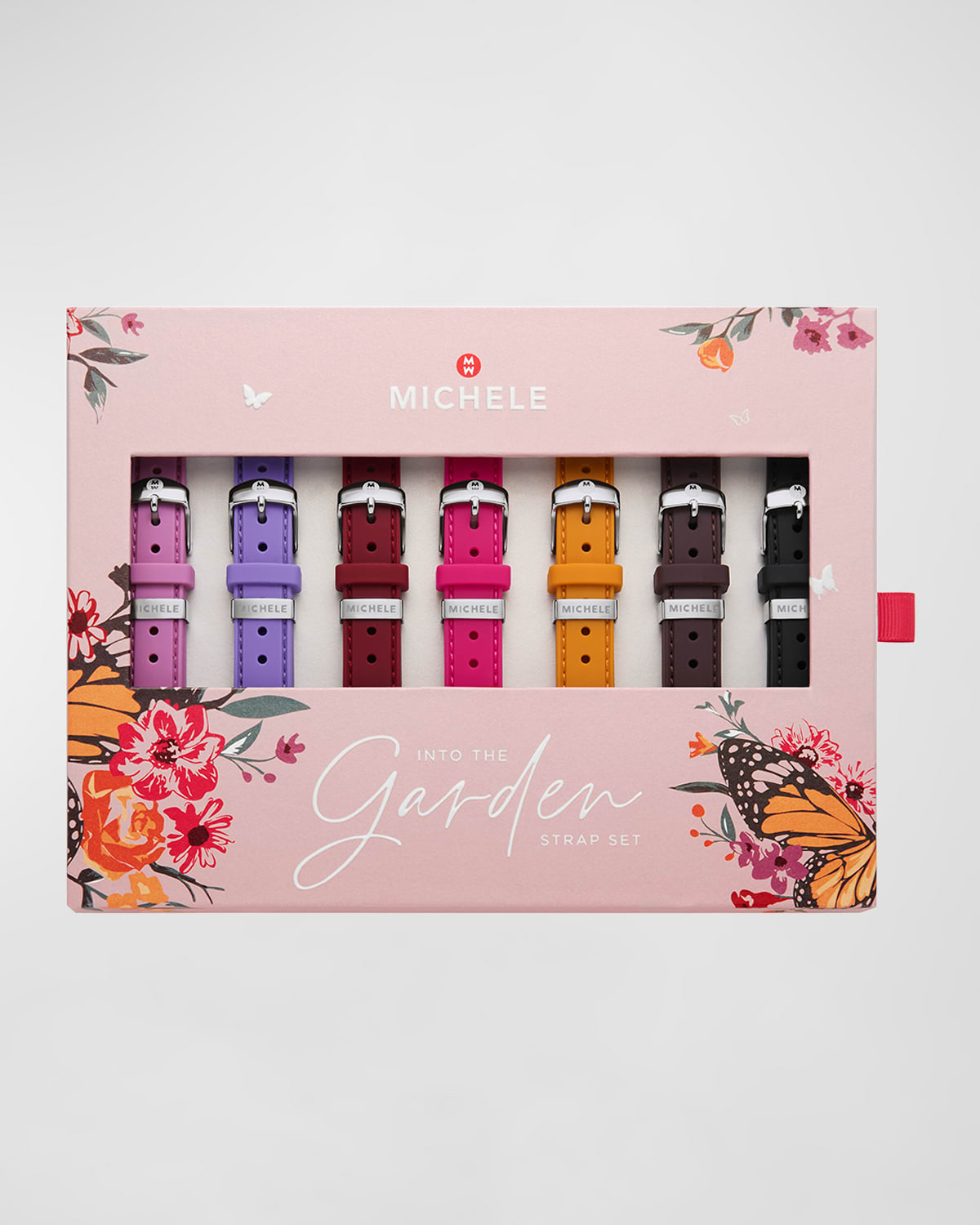 MICHELE 16mm Silicone Watch Strap Gift Set