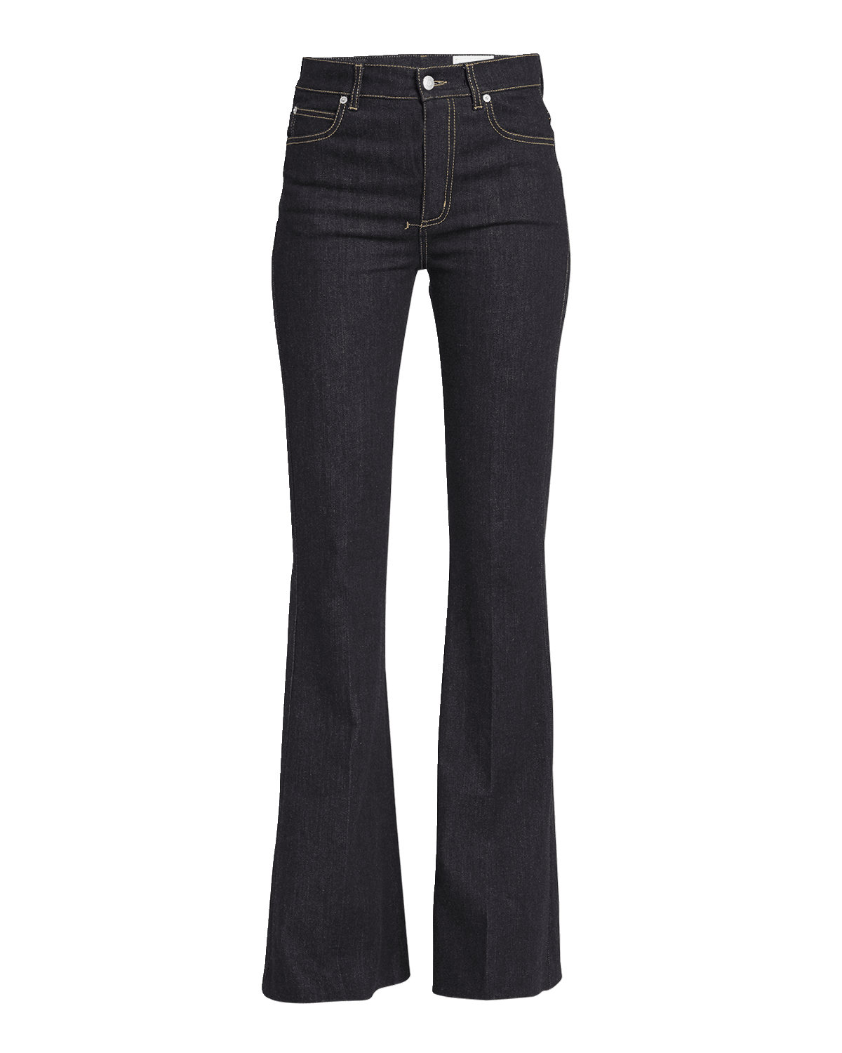 Alexander McQueen Flared Denim Trousers