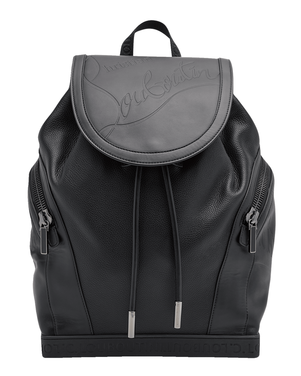 Christian Louboutin Men's Explorafunk Logo Leather Backpack