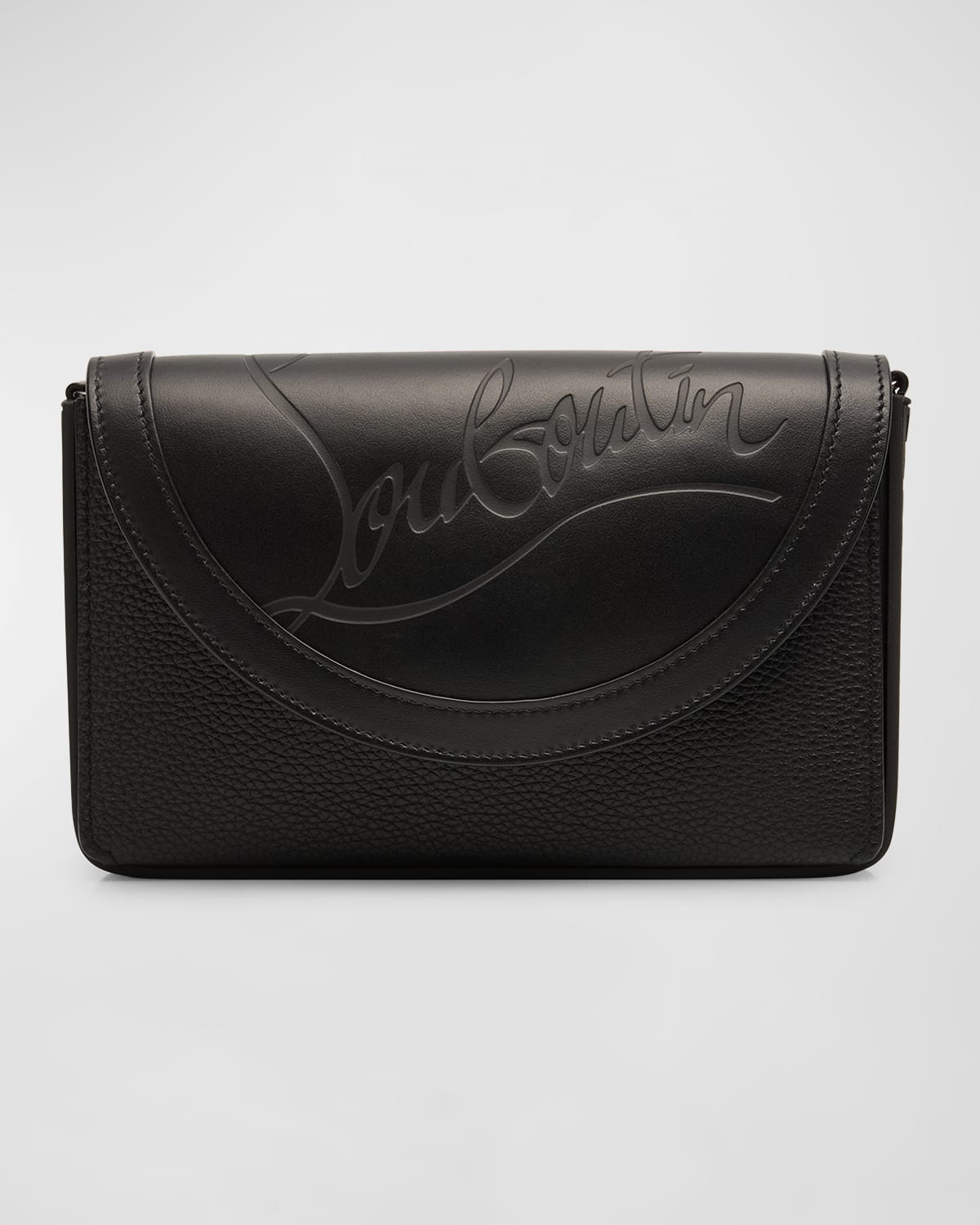 Christian Louboutin Men's Explorafunk Leather Wallet on Strap