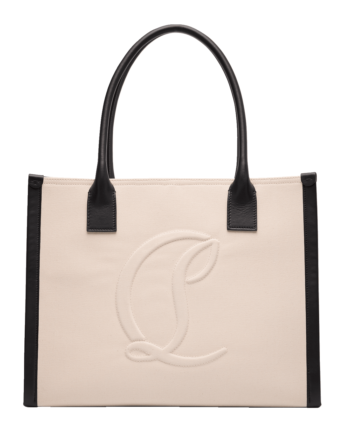 Christian Louboutin By My Side Large Canvas Tote Bag