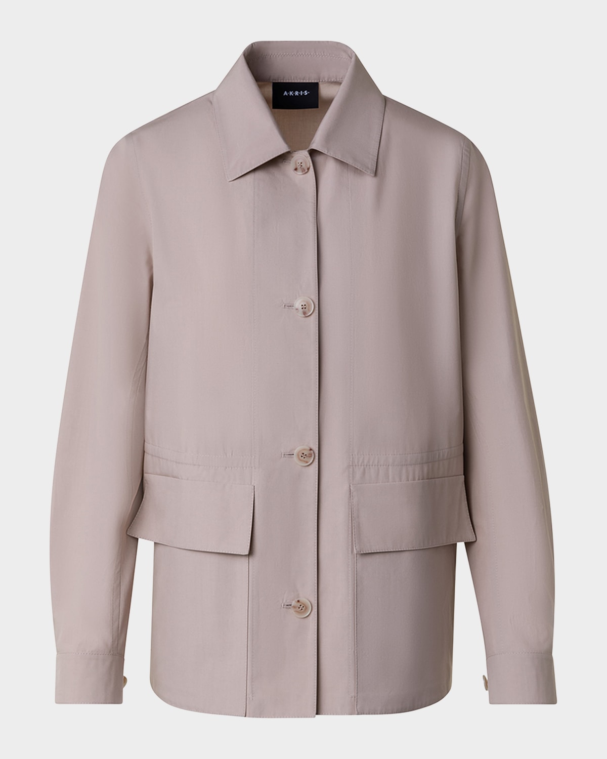 Akris Tomma Oversize Shirt Jacket