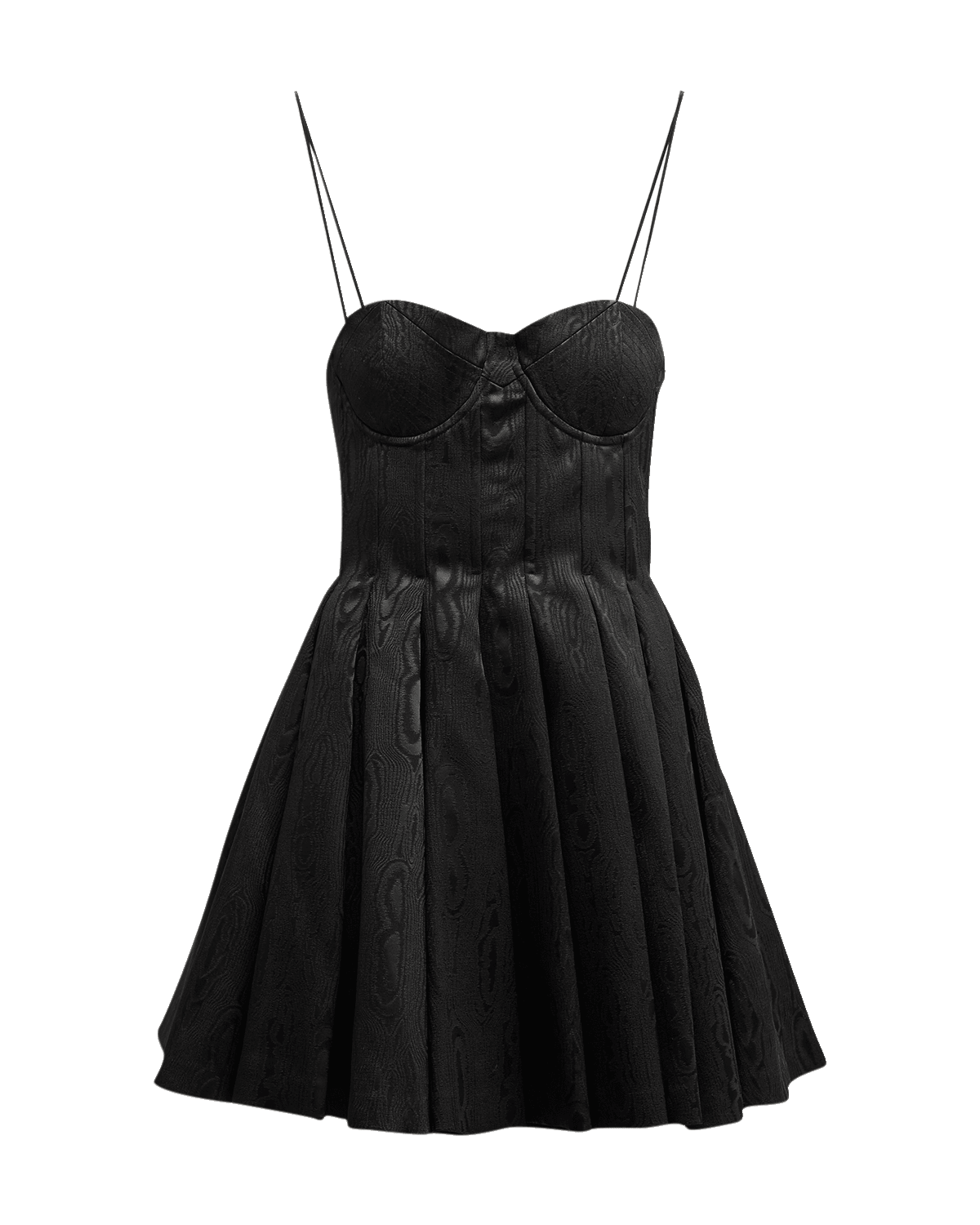 Alice + Olivia Adara Spaghetti-Strap Bustier Mini Dress