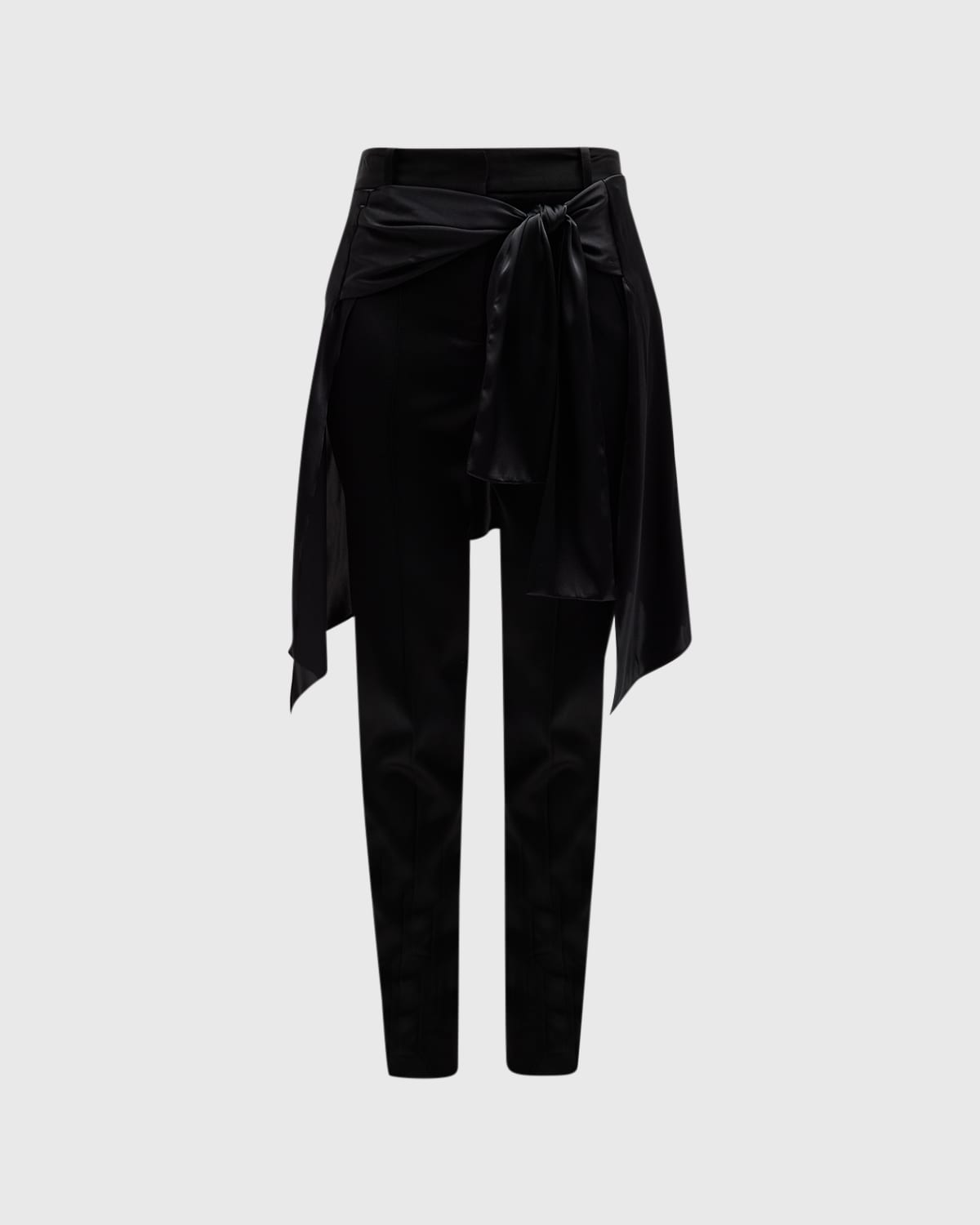 Hellessy Sentry Skinny Leg Pants with Waist Wrap