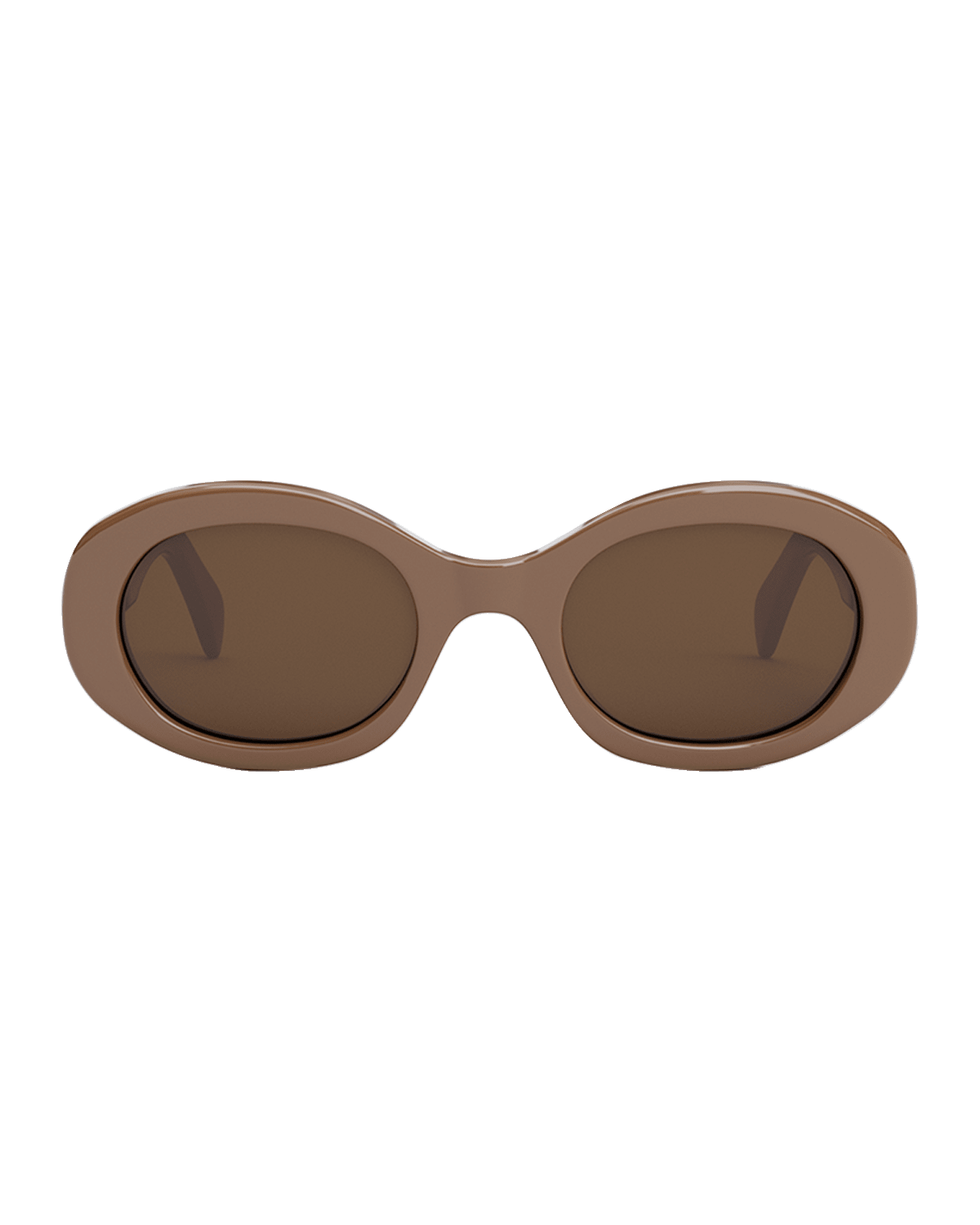 Celine Triomphe Acetate Oval Sunglasses