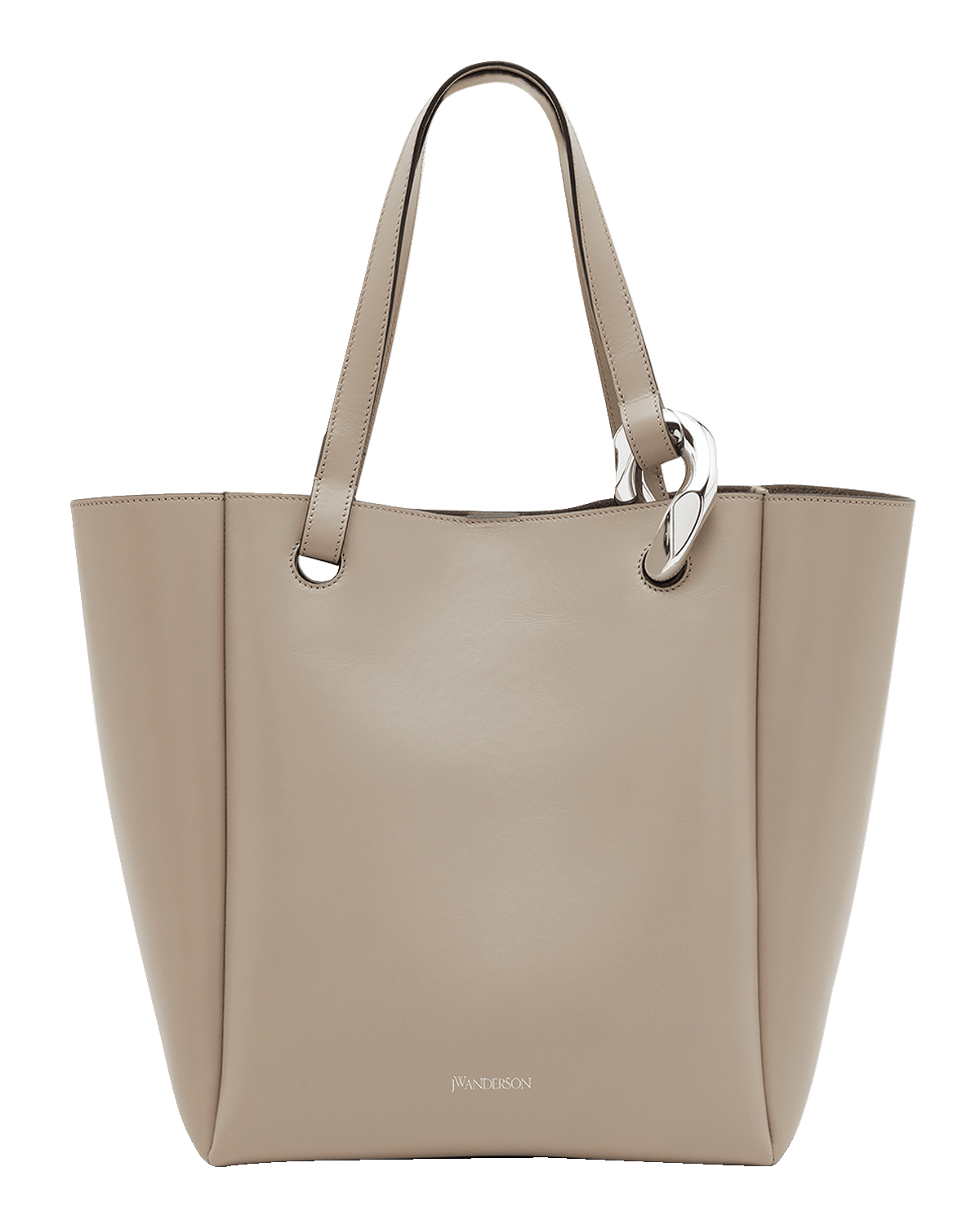 JW Anderson Corner Chain-Link Leather Tote Bag