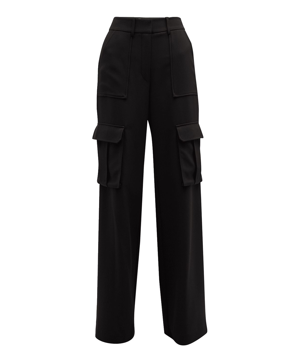 Veronica Beard Saul Crepe Cargo Pants