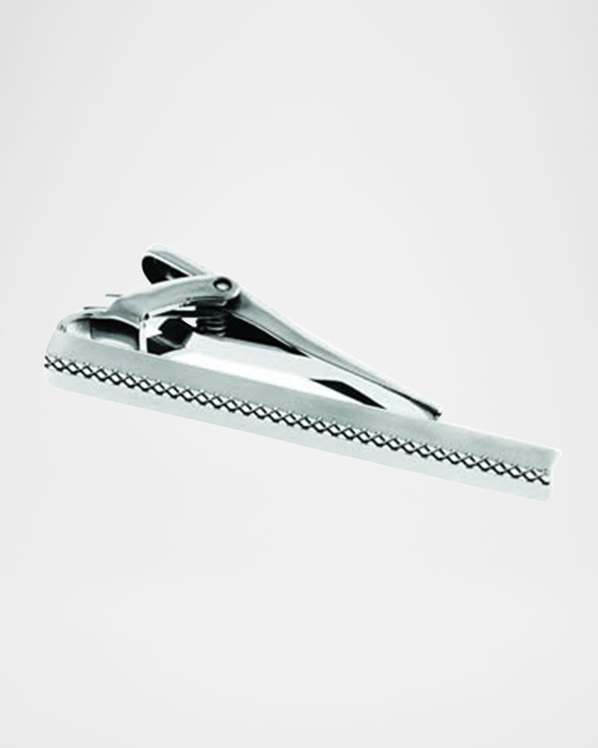 Tateossian Men 's Palladium-Plated Tie Clip