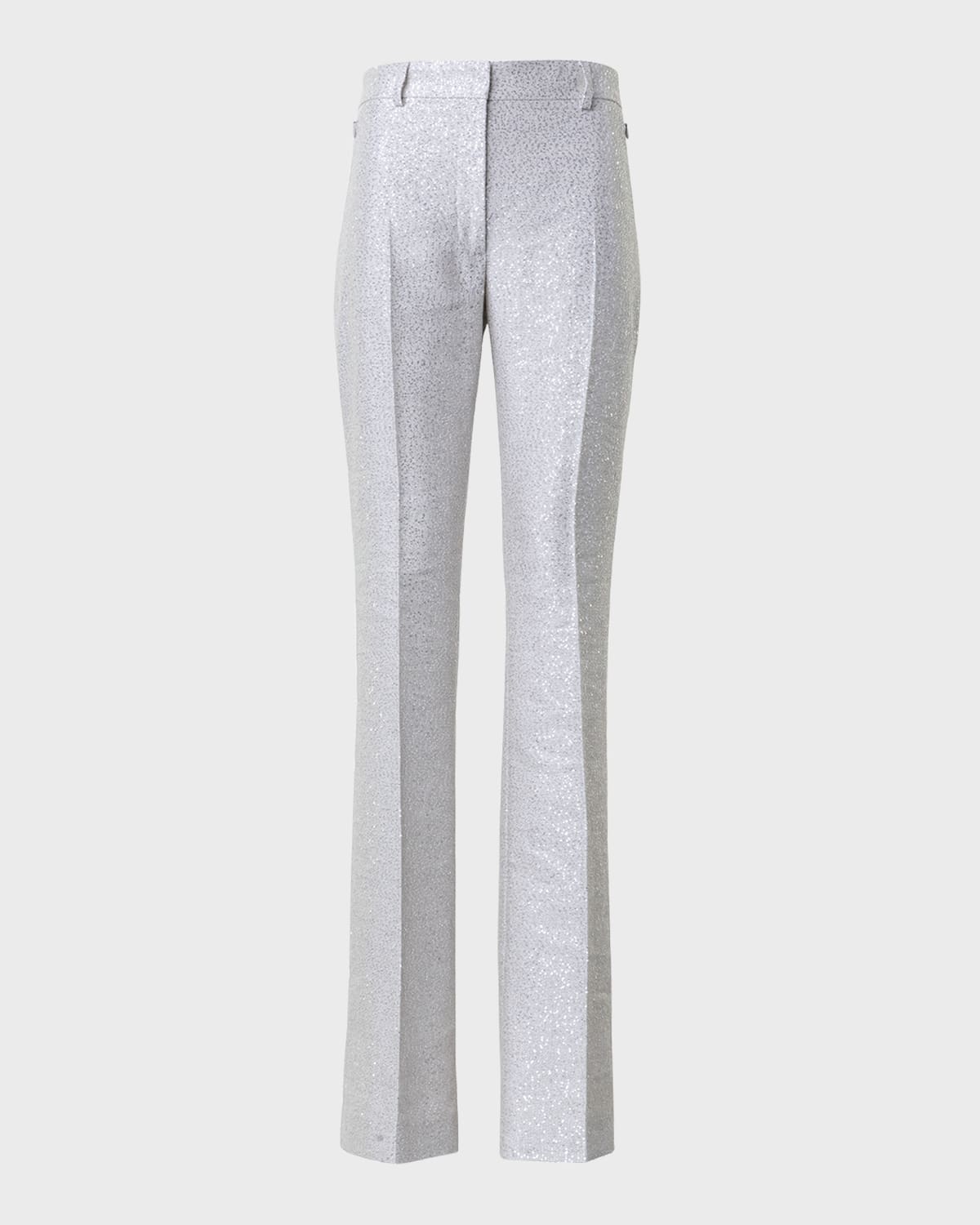 Akris Marylin Sequined Bootcut Pants