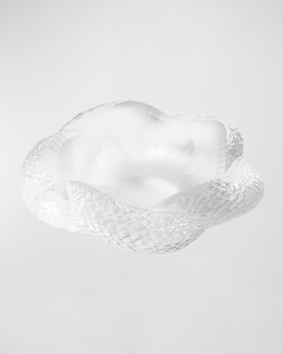 Lalique Serpent Bowl, Clear