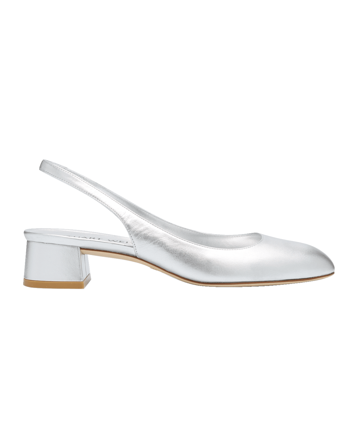 Stuart Weitzman Vivienne Metallic Slingback Pumps