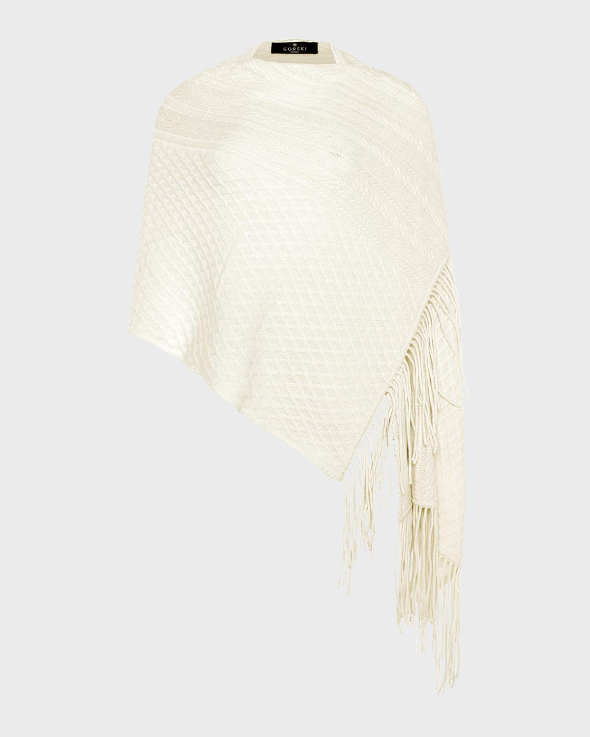 Gorski Knit Cashmere Scarf