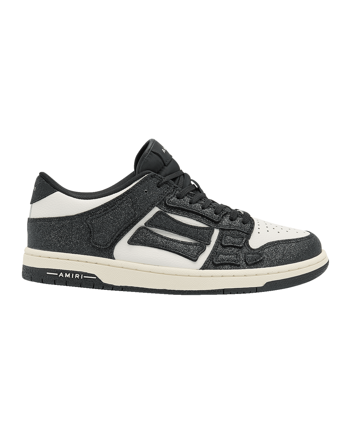 Amiri Men's Skel Bicolor Crystal Low-Top Sneakers