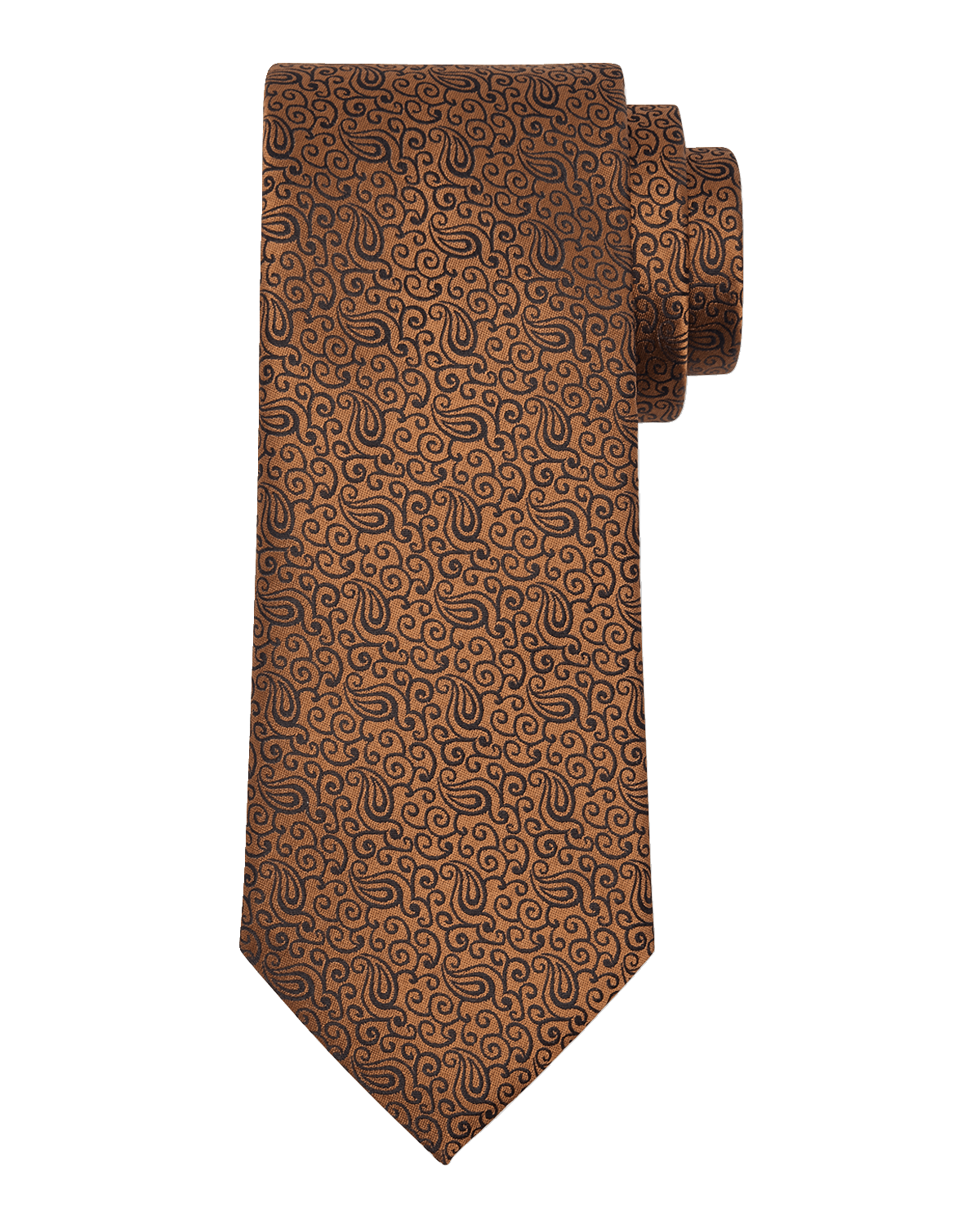 ZEGNA Men's 100 Fili Paisley Jacquard Silk Tie
