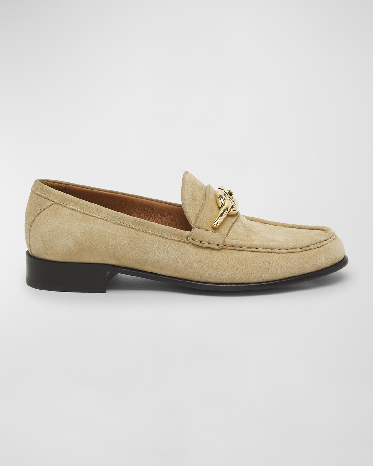 Valentino Garavani Gate VLogo Suede Loafers