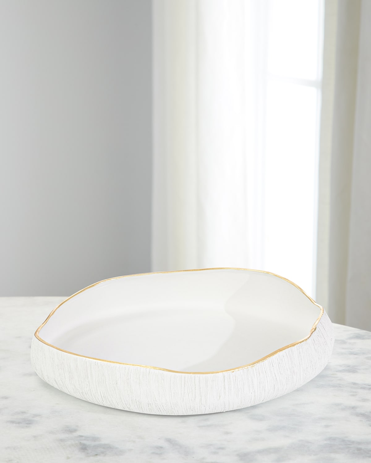 John-Richard Collection White Free-Form Bowl I | Thumbnail 2 John-Richard Collection White Free-Form Bowl I | Thumbnail 2