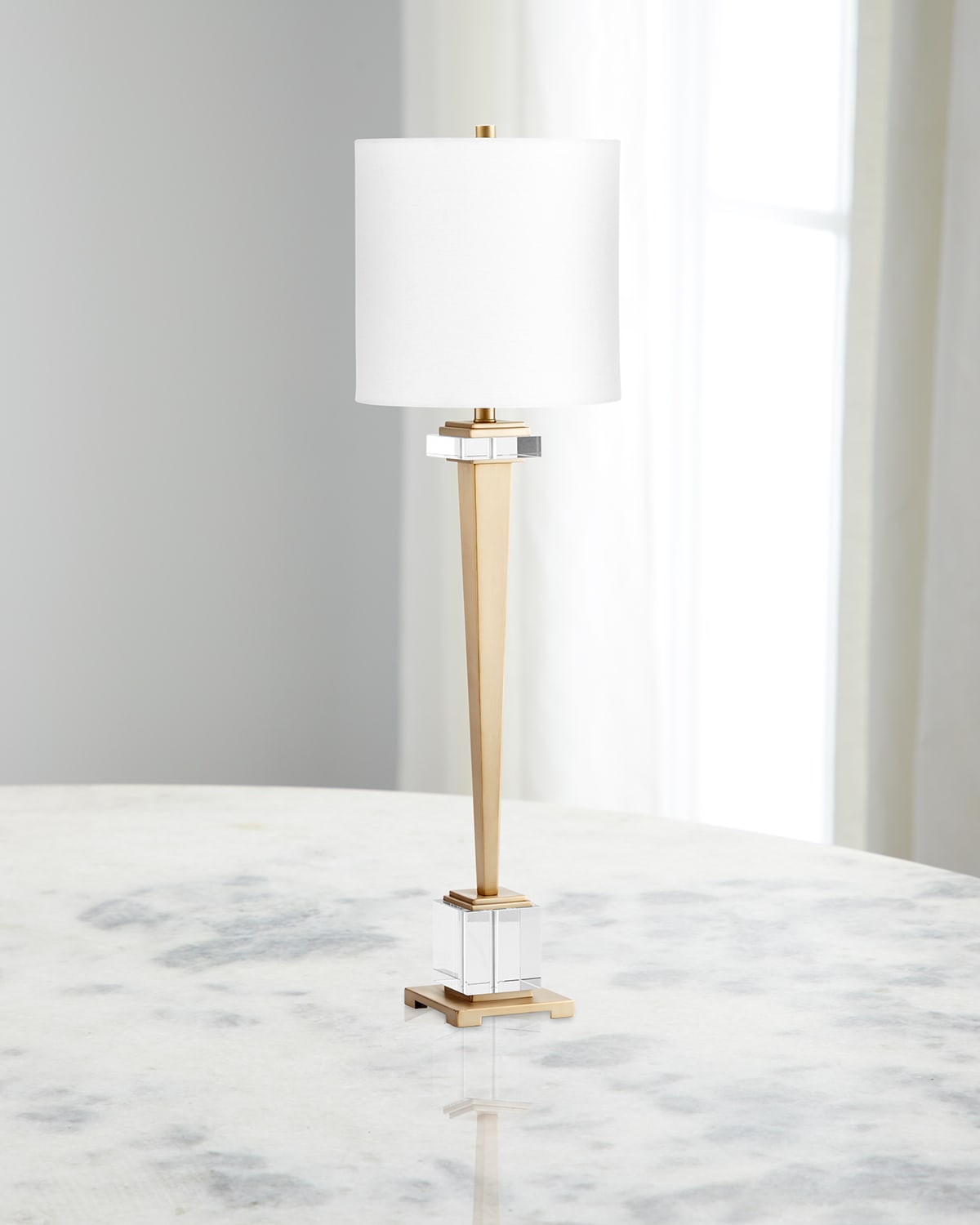  Statuette 41" Table Lamp by J. Kent Martin