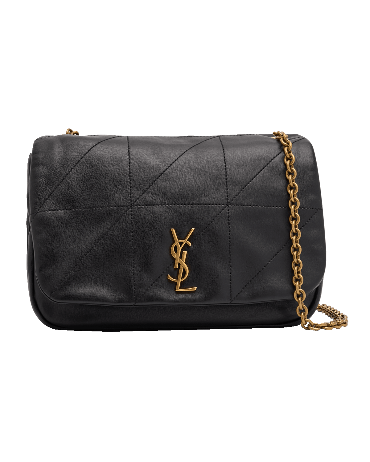 Saint Laurent Jamie 4.3 Small YSL Shoulder Bag in Quilted Smooth Leather