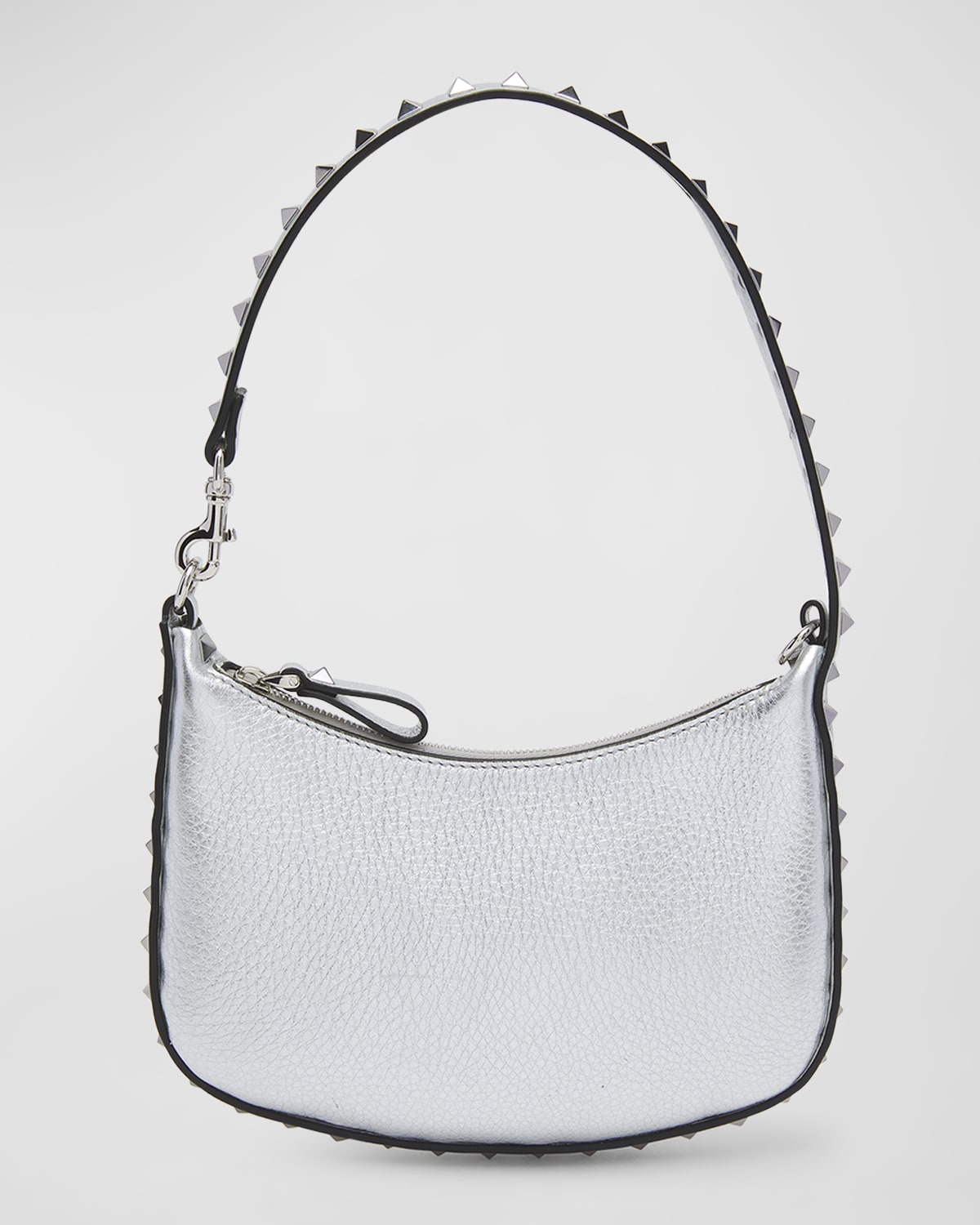 Valentino Garavani Mini Rockstud Metallic Shoulder Bag