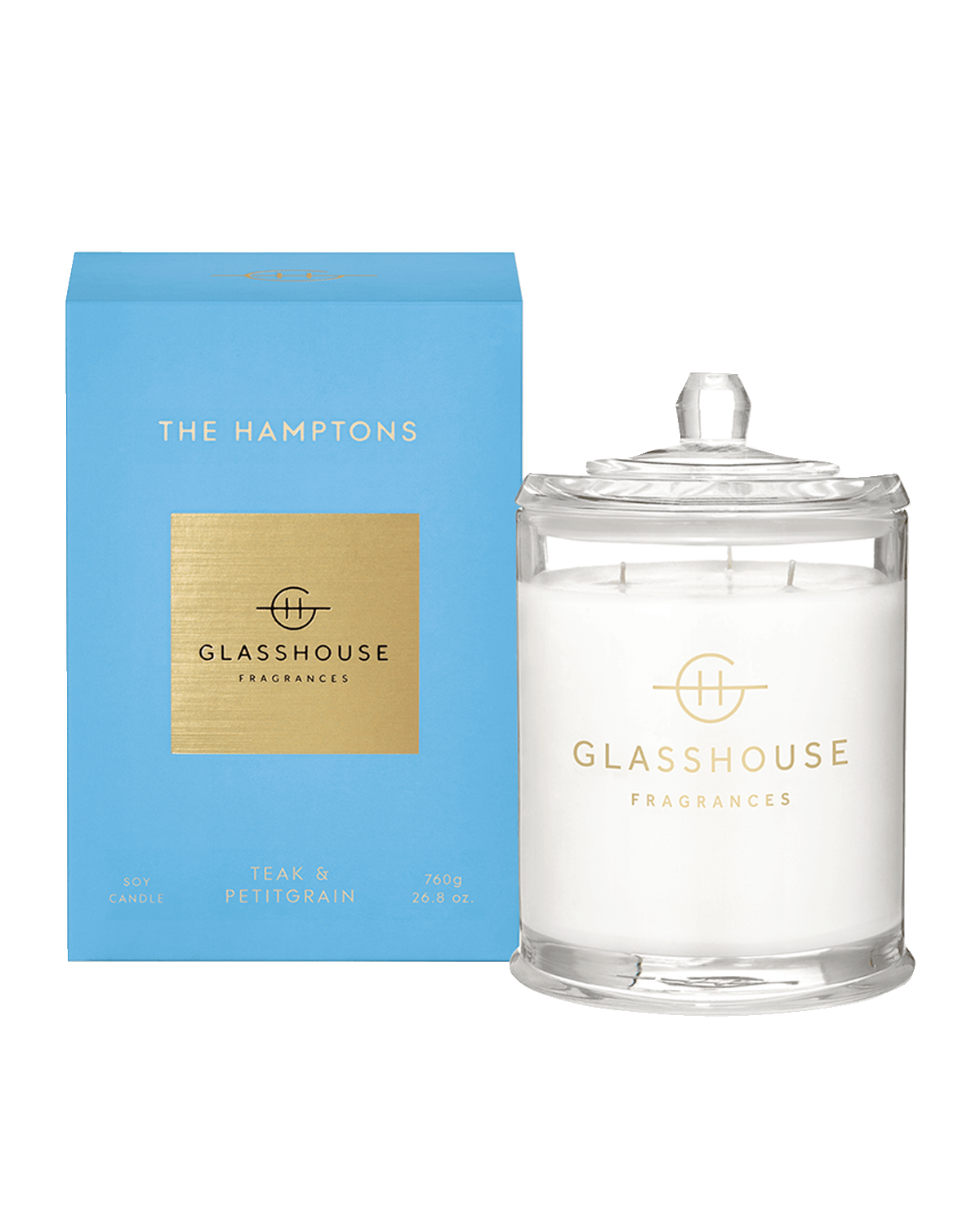 GLASSHOUSE FRAGRANCES The Hamptons Candle, 760 g