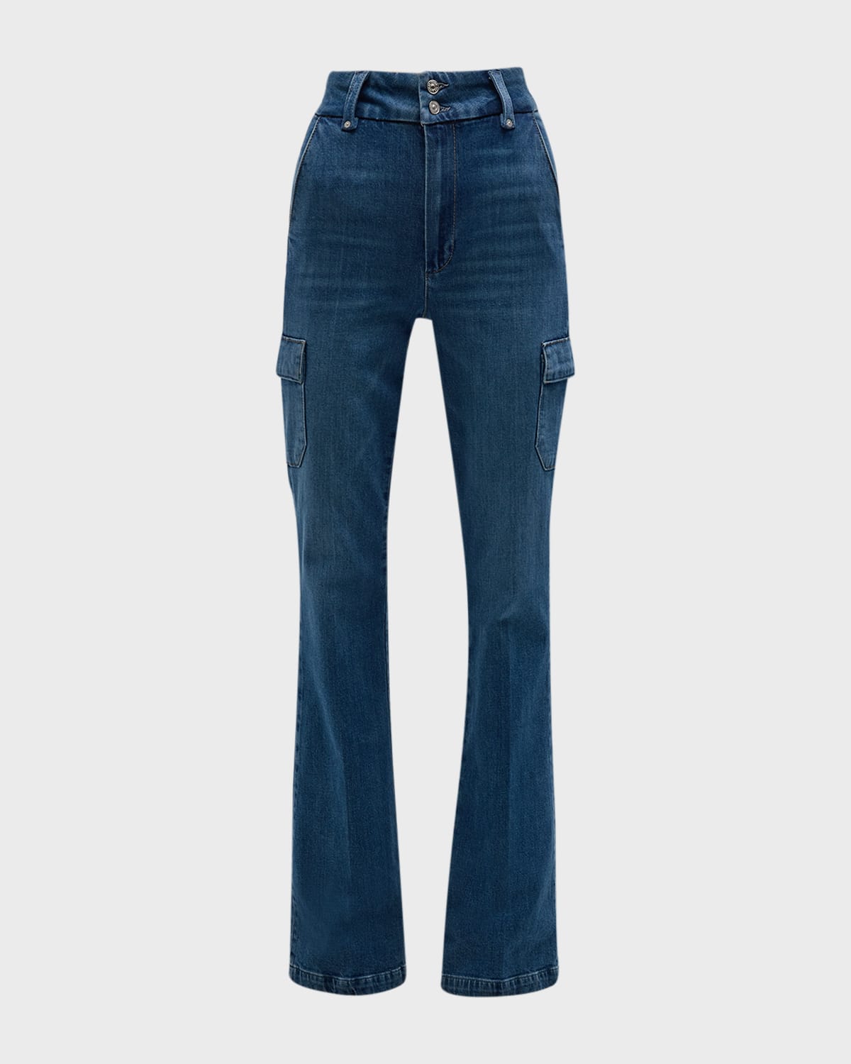 PAIGE Dion Slim Straight Cargo Jeans