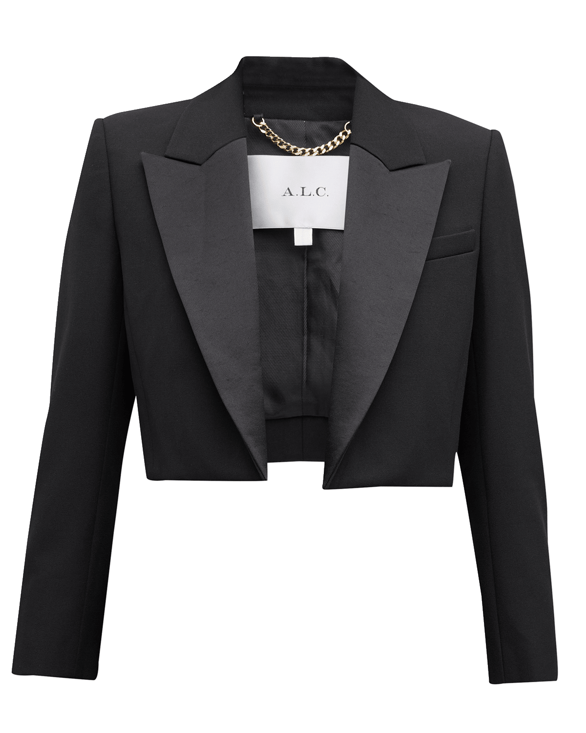 A.L.C. Anderon Cropped Peak-Lapel Jacket