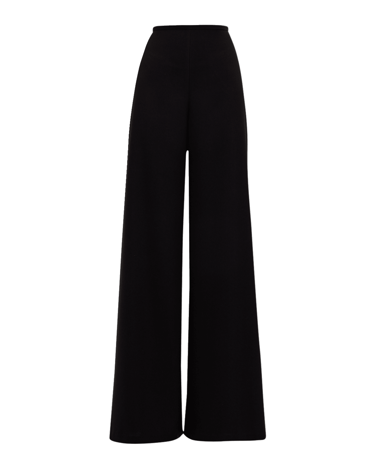 Naeem Khan High-Rise Wide-Leg Crepe Pants