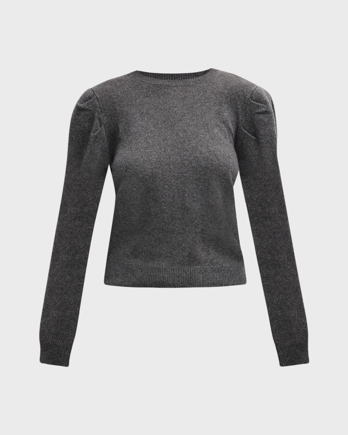 FRAME Draped Cashmere-Wool Sweater