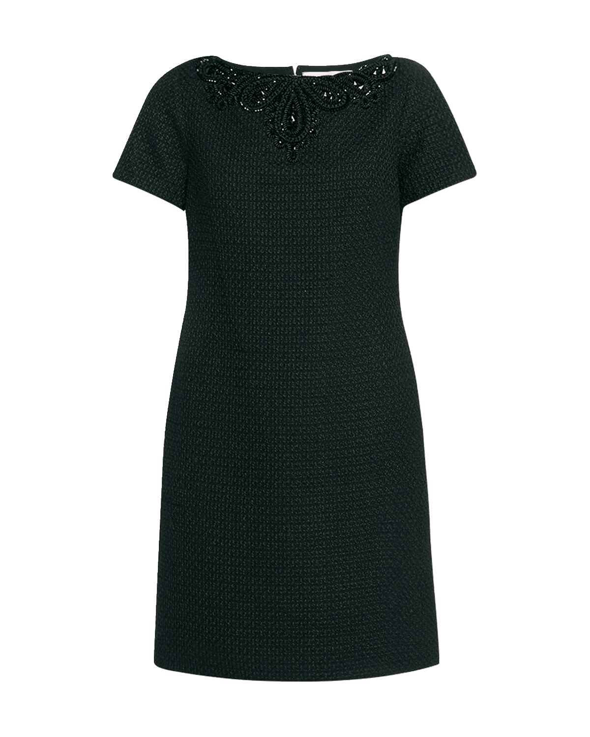 Carolina Herrera Embroidered Mini Shift Dress
