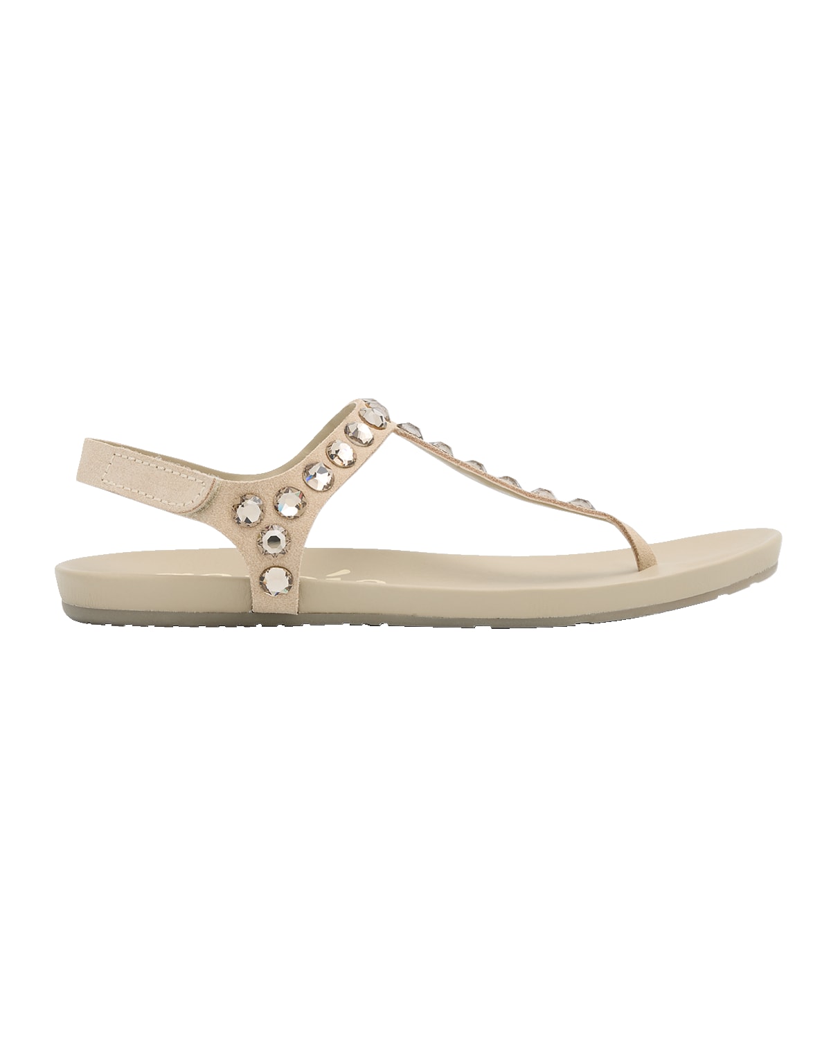 Pedro Garcia Judith Crystal Thong Slingback Sandals