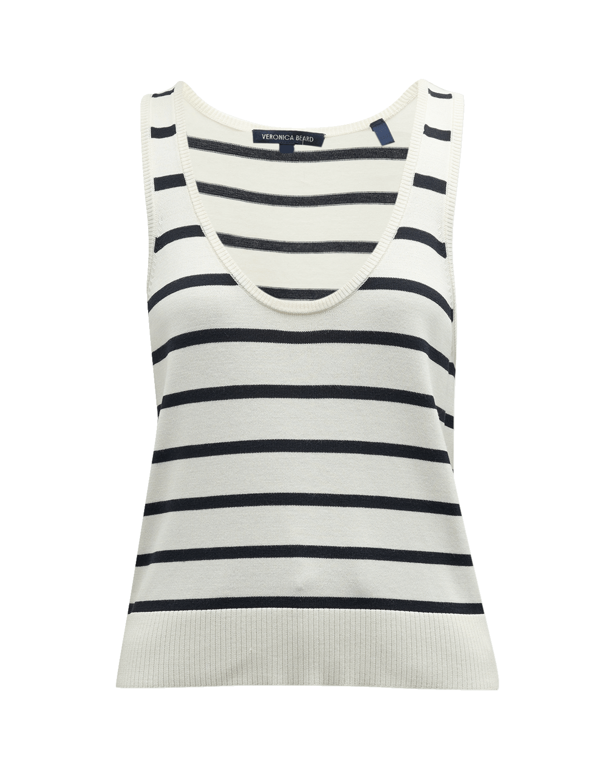 Veronica Beard Conroe Stripe Tank Top