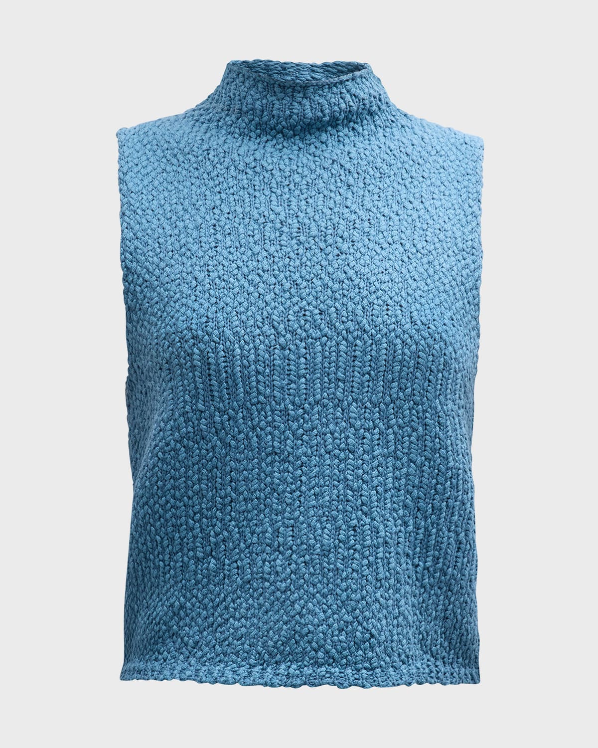 Sablyn Mock-Neck Knit Tank Top